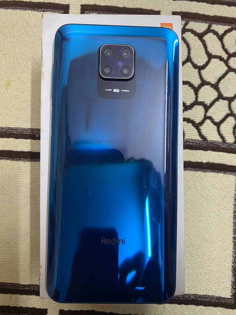 Redmi note 9s 10/10 condition with box 6/128 4
