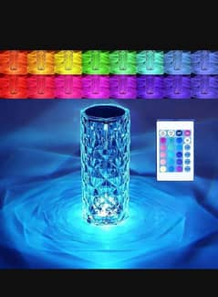 Multicolor Rechargeable Table Lamp Type-C Port Essential Camping Gear