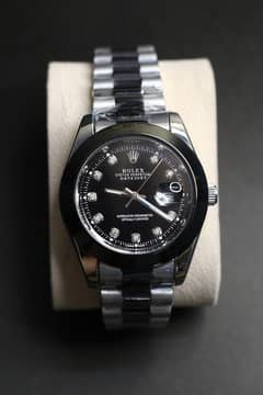 Rolex Datejust Premium | Smooth-Bezel | Gloss Black Dial Regular price