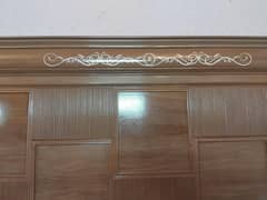 Bed, side tables, dressing table. Very good condition.