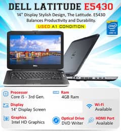 Dell i5 3rd generation lap top for sale