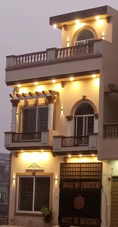 3 Marla Double Story House Brand New Home Ideal And Hot Location Carpet Road Water Electricity Available Near GT Road Al Ahmed Gardon