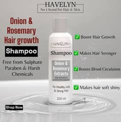 for rapid hair growth onion and rosemary extract shampoo 