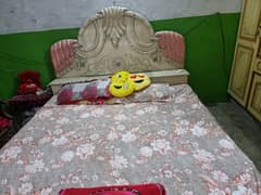 bed set / bed room set / deco paint bed set / room furniture