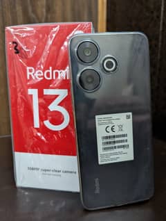 Redmie 13 for sale with box new condition 128 gb