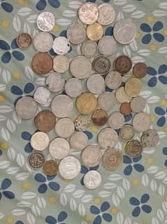 old coins from all the countries