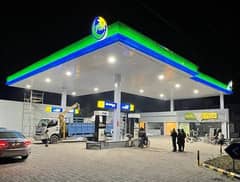 Fuel Station Solutions from steel | Petrol Pump Canopies & Structures