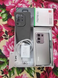Infinix Note 50  16\256gb  PTA  With Full Box Assesories