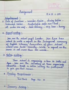 Assignment writing work available for cheapest rate