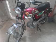 Honda CD 70 CC 2022 model for sale contact WhatsApp nu. 0325,58,36,845