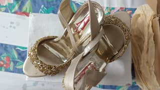 Bridal Sandle Golden
