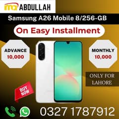 Samsung A26 Mobile 8/256-GB Available On Easy Installment