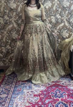 Golden lehnga choli