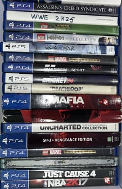 Used Ps4 & Ps5 Games (cheap)