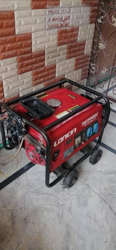 loncin generator 2.5 kva 3600DDC model 2013 . behtareen halat
