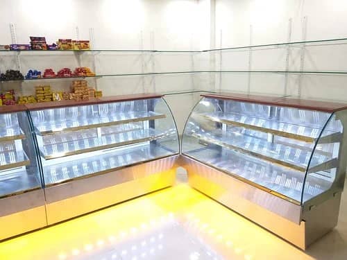 display counter / bakery counter / cake counter / cake chillar 8