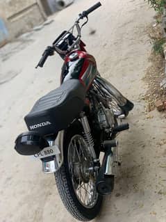 Honda 125 model 21/22