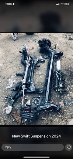 Suzuki swift 2024 suspension