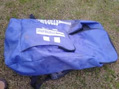 cricket kit pads and thy guard arm guard with kit bag free