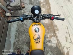 honda cd 70 converted to cafe racer
