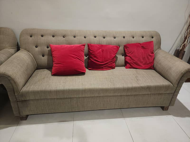 Sofa Set Jute Modern Minimal Use 0