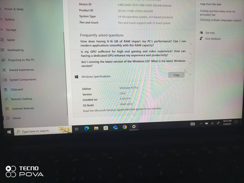 Dell Latitude 5290 2in1, 8 256 core i5 8th gen with touch screen 1