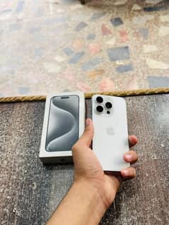 iphone 15 Pro 128GB JV with Box Just Like Box Opened