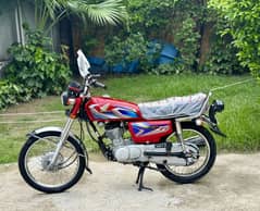 Honda CG 125 2022 Model total original like barnd new Bick