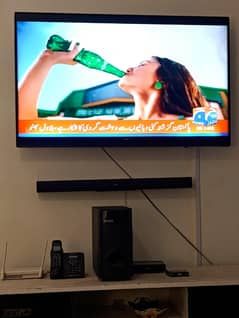 55 Inch original Samsung LED with xpod speakers.