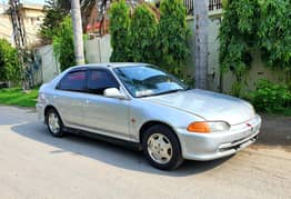 Honda Civic Dolphine  1995 yokohama Brand new tyre orignal Alloy  rim