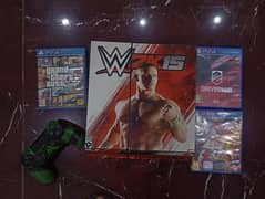 Used PS4 with 3 Games – GTA 5, WWE 2K17 & Driveclub – Great Condition!