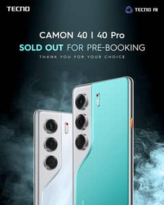 Camon 40 pro Box pack Available All Over Pakistan