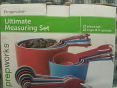 19 Pcs Measuring Cups & Spoons Set | Kitchen Tools New condition