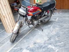 zxmco 100cc bike used 10/7 condition  Peshawar Registration