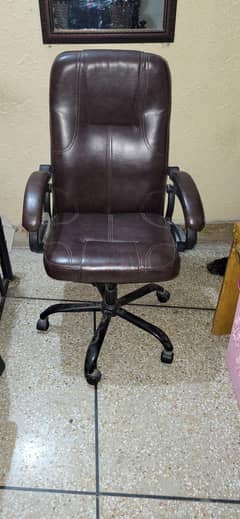 Comfortable chair used in offices