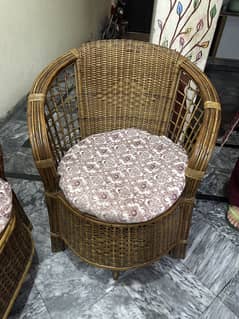 3 1 1 wooden sofa set
