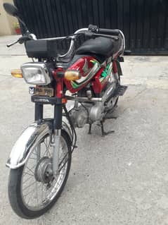 Honda CD70 Model 2021-22 Genuine Condition Urgent Sale