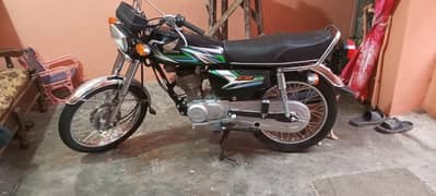 Honda Cg 125 2023 karachi  number