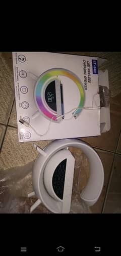 Led Wireless phone charging bluetooth speaker