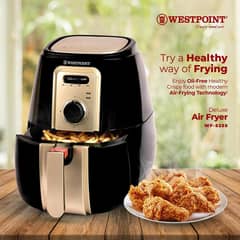 Westpoint deluxe air fryer WF-5255-1425 Watts