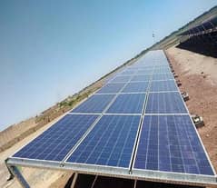 complete fitting solar system installation