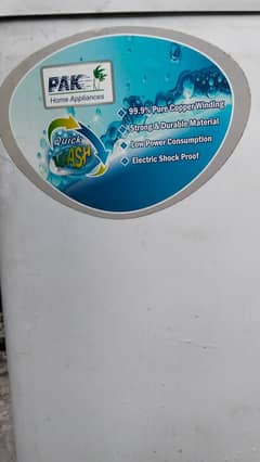 pak washing and dryer