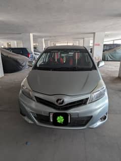 vitz model 2012 registration 2014  km driven 83000