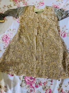 golden frock