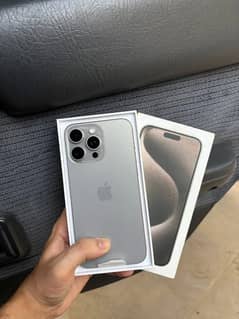 iPhone 15 Pro Max 10/10 Scratch less Non PTA 96% Battery Health