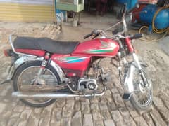 Honda CD 70 model 2016 for sale