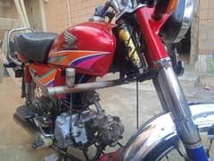 Honda CD 70 2012 model 15 register