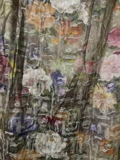 9 feet long two curtain panels