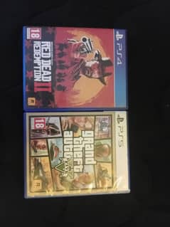 GTA 5 AND RDR 2 FOR SALE