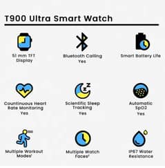T900 ultra smart watch